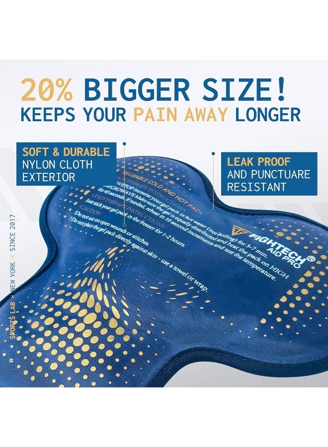 FIGHTECH Reusable Gel Ice Pack - Cold/Hot Pack Therapy for Rotator Cuff Injuries Bursitis and Swelling (Hinge Joint, 2-Pack) - Image 3